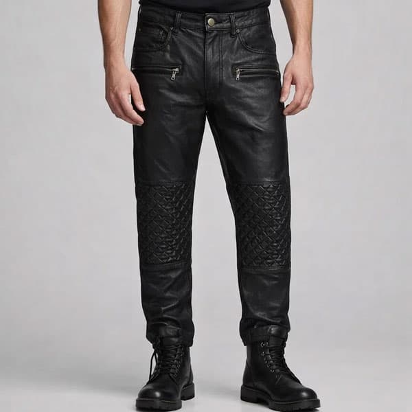 Deep Quest Leather Pants